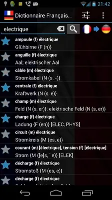 French German Dictionary FREE android App screenshot 3